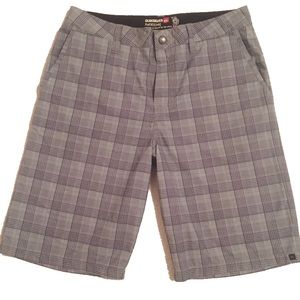 Quiksilver Amphibians Men’s Plaid Shorts 32